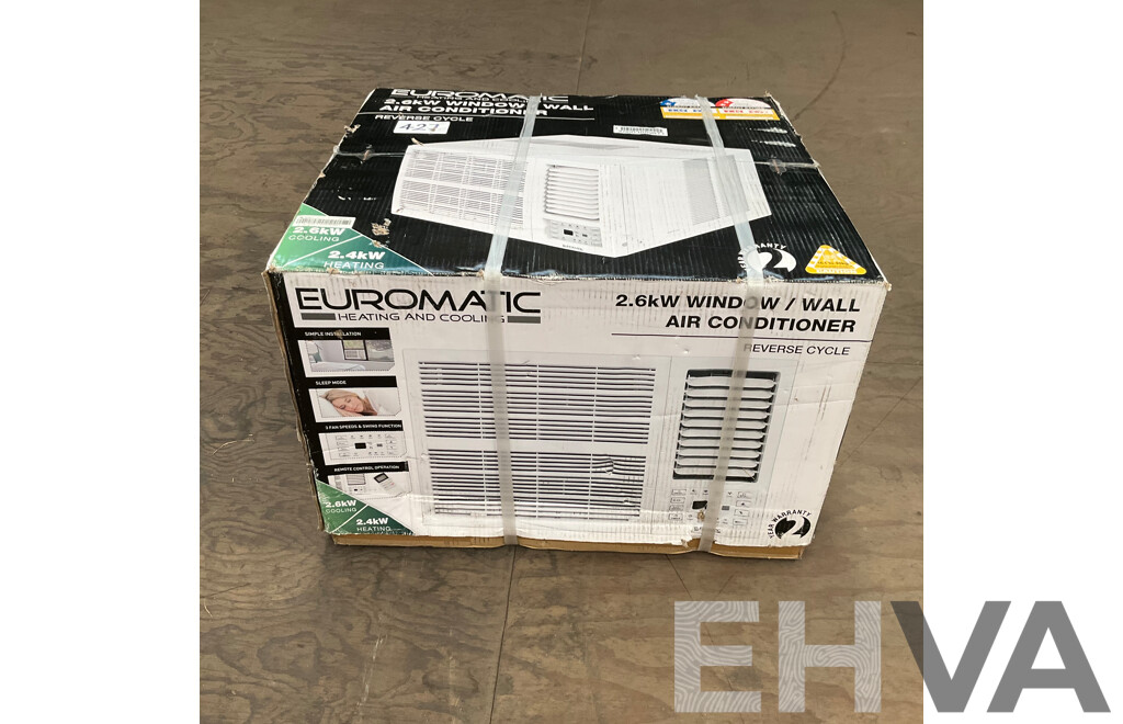 EUROMATIC Heating and Cooling Air Conditioner - ORP $749.00