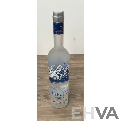 GREY GOOSE Vodka X2 & FIRE & ICE Vodka - Lot of 3