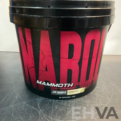 GENETIX Lean WPI Rapid Release Protein 3KG &  MAMMOTH Pro Gainer 4KG