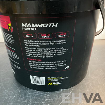 GENETIX Lean WPI Rapid Release Protein 3KG &  MAMMOTH Pro Gainer 4KG