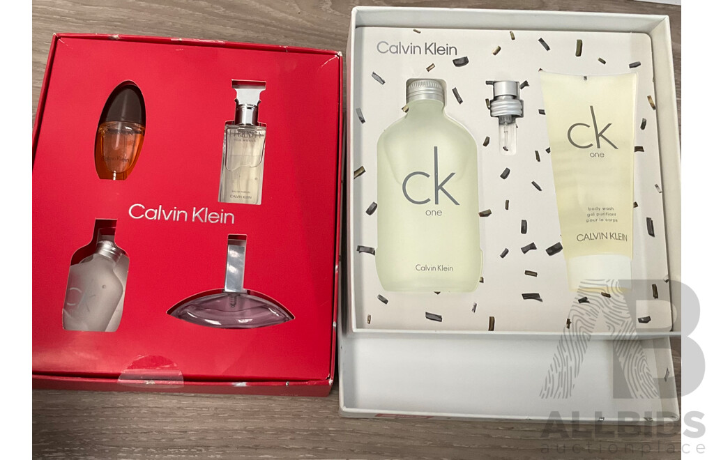 CALVIN KLEIN Gift Set - Lot of 2