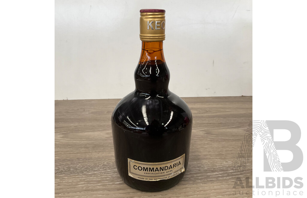 1927 Keo Commanderie St John Dessert Wine Cyprus