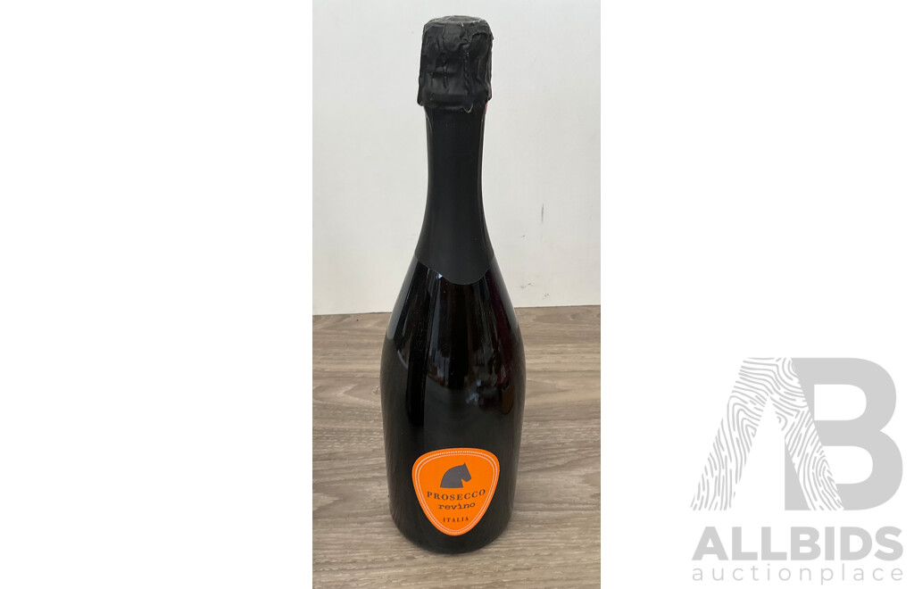 PROSECCO Revino, ROCK PAPER SCISSOR Sparkling Brut Cuvee & CAVA La Vuelta Brut & the IMPRESSIONIST Pinot Noir  - Lot of 4