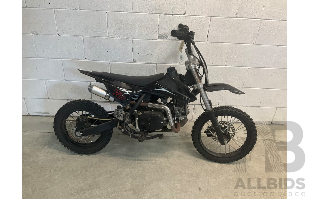 125CC Dirt Bike - Black