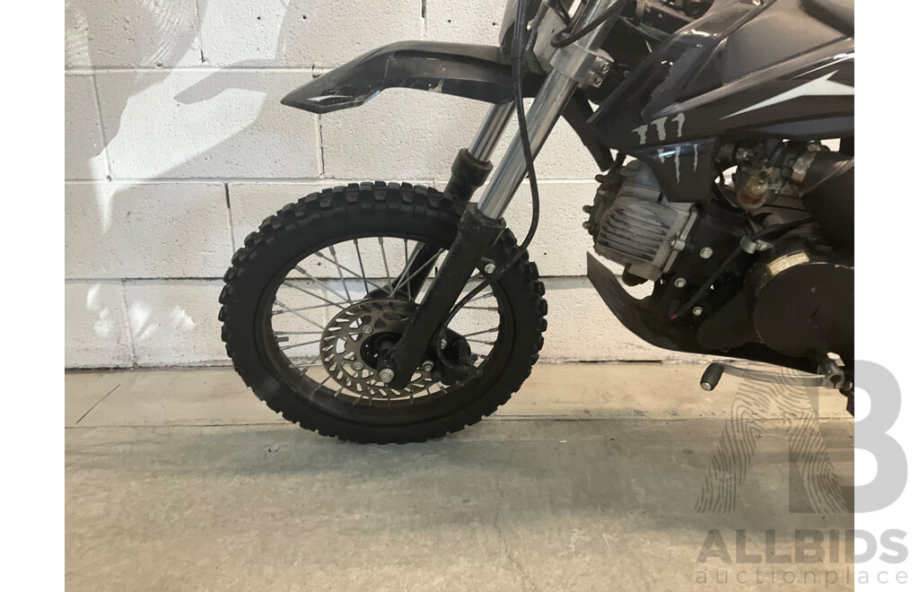 125CC Dirt Bike - Black