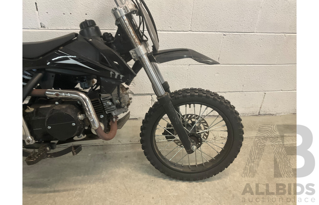 125CC Dirt Bike - Black