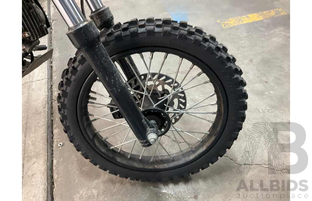 125CC Dirt Bike - Black