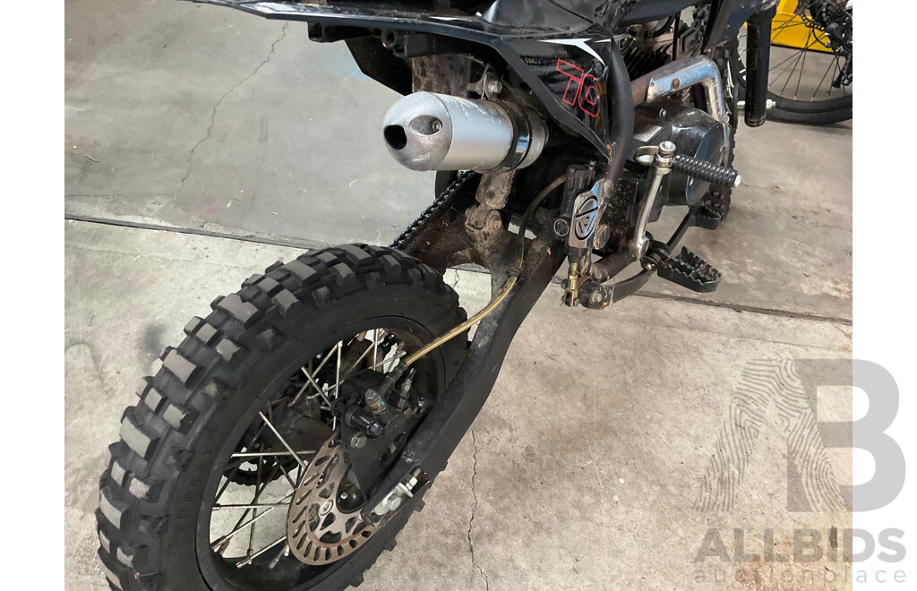 125CC Dirt Bike - Black