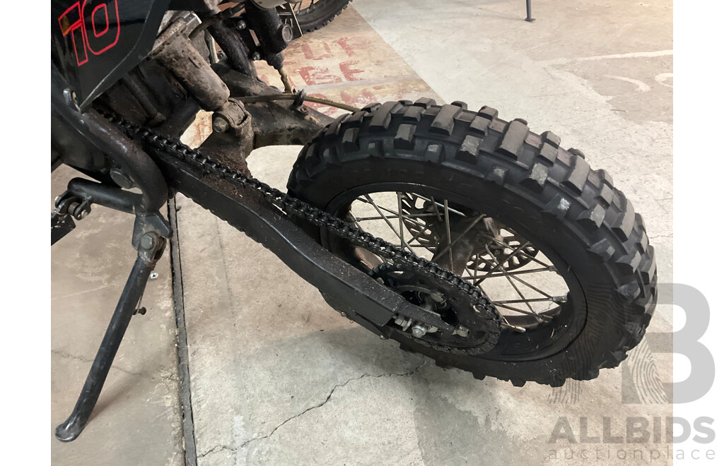 125CC Dirt Bike - Black