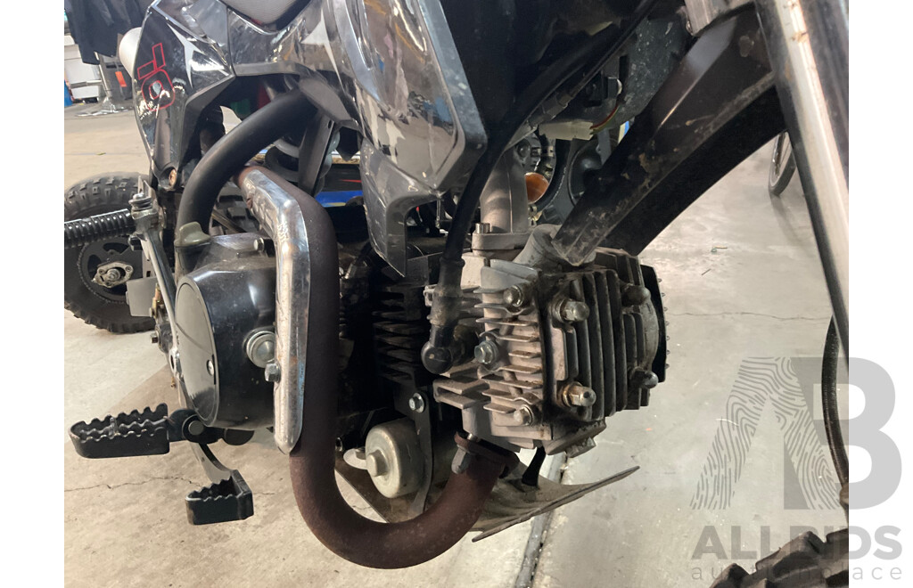 125CC Dirt Bike - Black