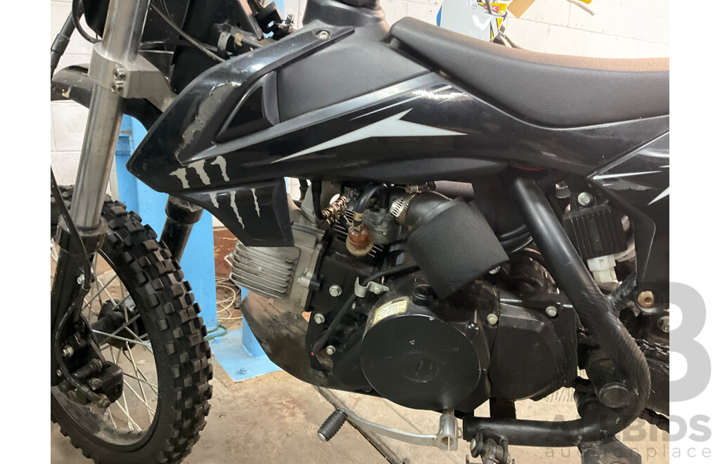 125CC Dirt Bike - Black