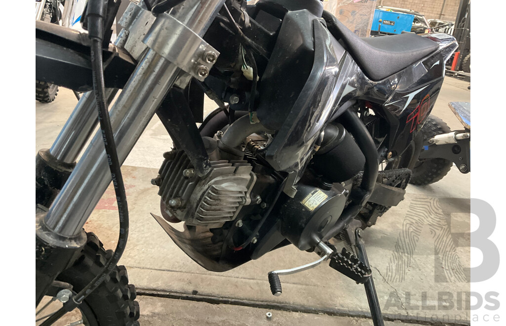 125CC Dirt Bike - Black