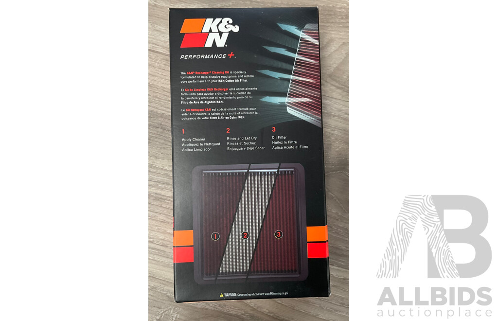 K&N Performance Cotton Air Filter Cleaning Kit 99-5050 - Lot of 12