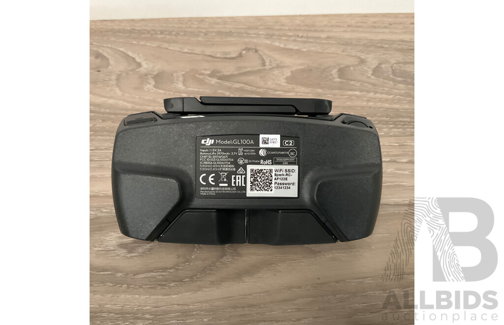 DJI SPARK Drone & GL100A Controller with Case
