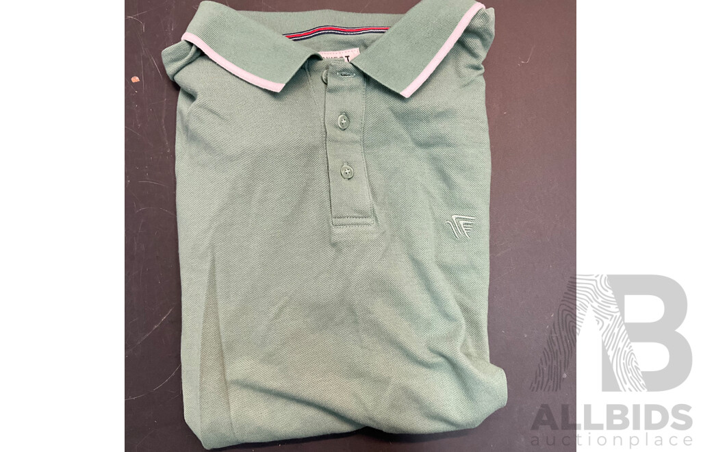 Assorted of JEANSWEST T-shirt/Shirt/POLO  (Size L ) - Lot of 10