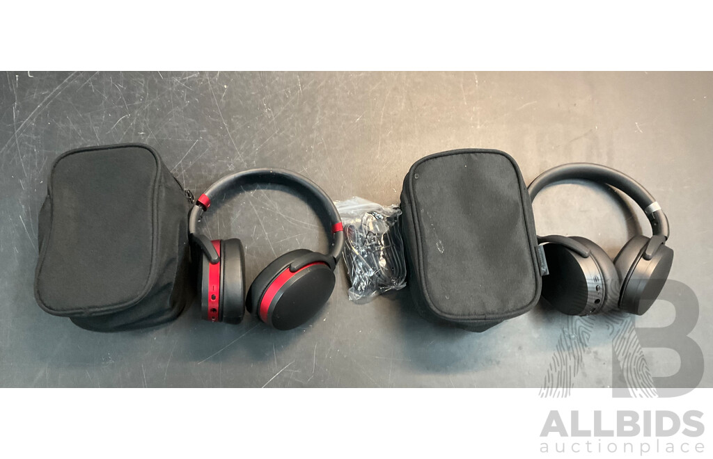 SENNHEISER Noise Cancelling Wireless Headphones - HD458BT &HD450BT