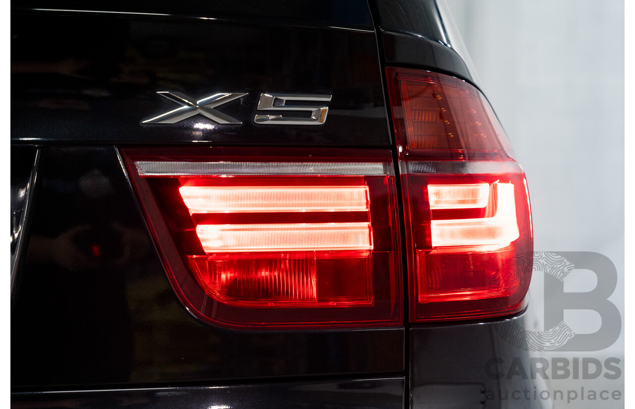 1/2012 BMW X5 Xdrive 35i E70 MY12 Upgrade 4d Wagon Black Turbo 3.0L - 7 Seater