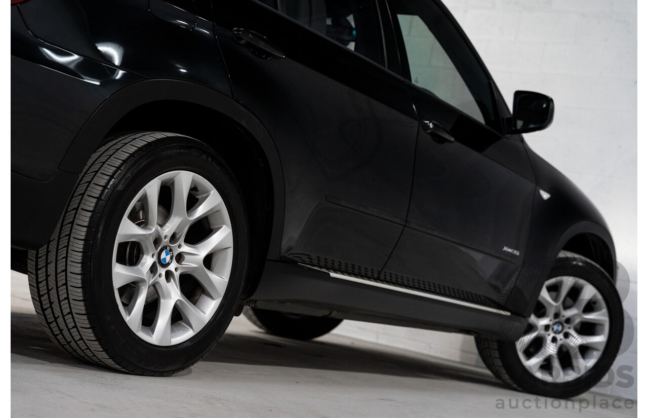 1/2012 BMW X5 Xdrive 35i E70 MY12 Upgrade 4d Wagon Black Turbo 3.0L - 7 Seater