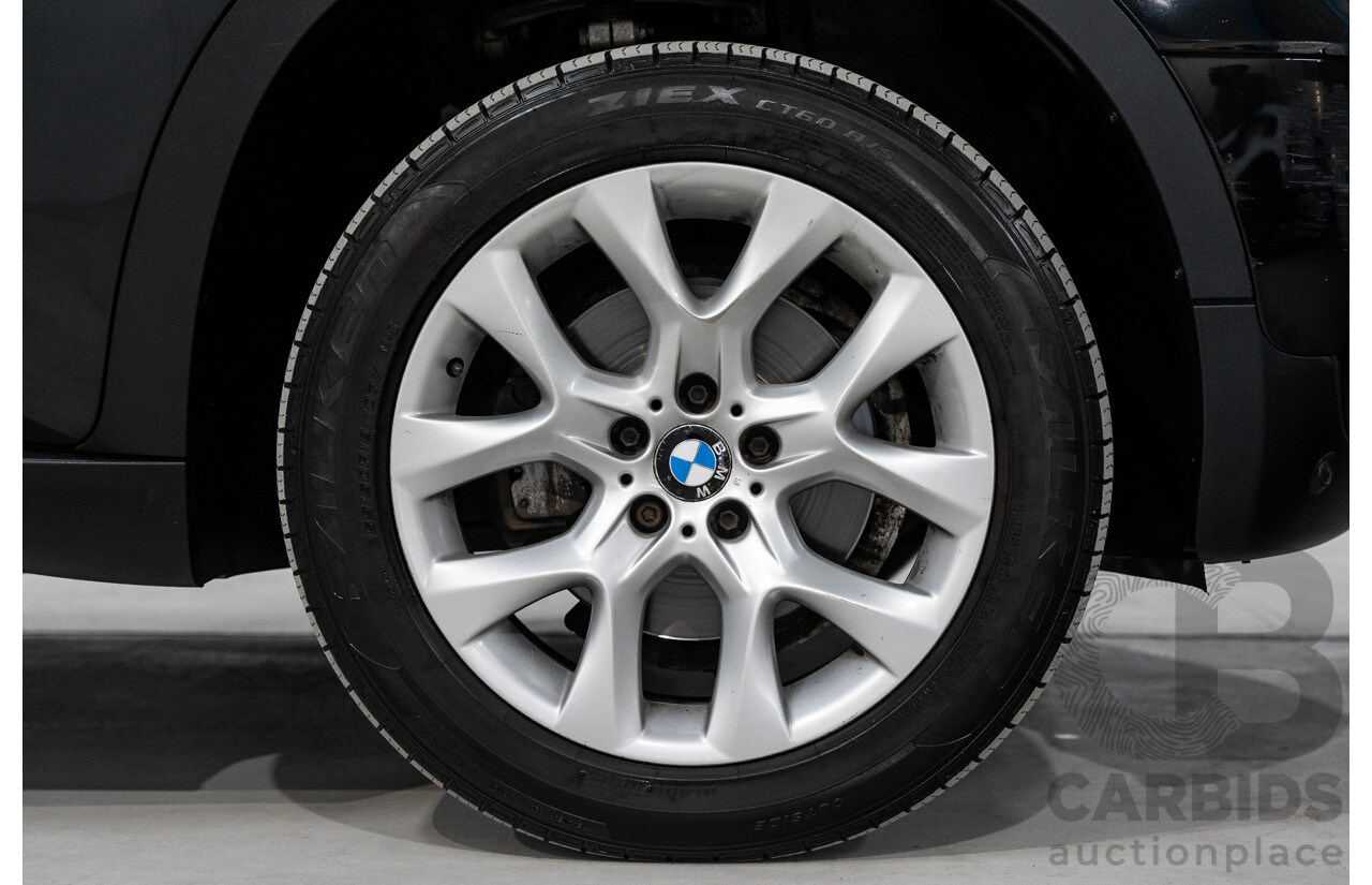 1/2012 BMW X5 Xdrive 35i E70 MY12 Upgrade 4d Wagon Black Turbo 3.0L - 7 Seater