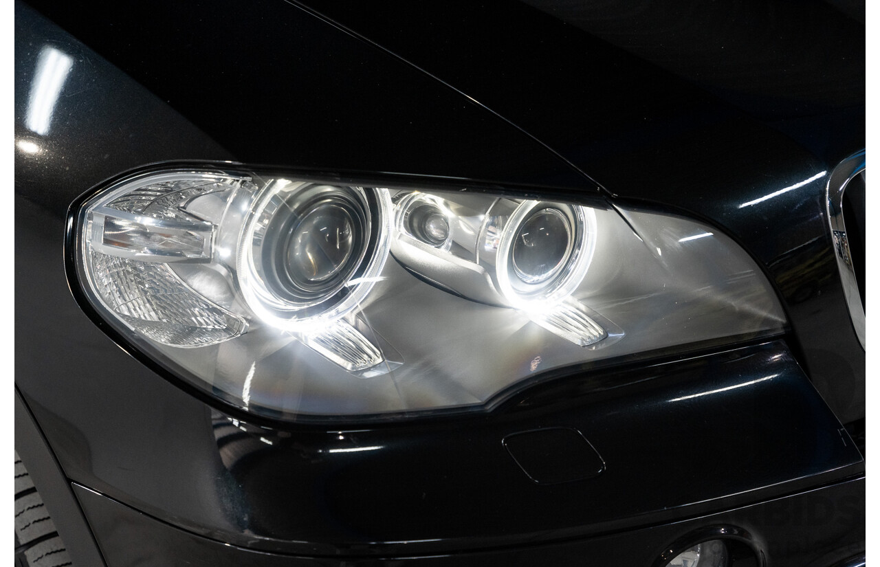 1/2012 BMW X5 Xdrive 35i E70 MY12 Upgrade 4d Wagon Black Turbo 3.0L - 7 Seater