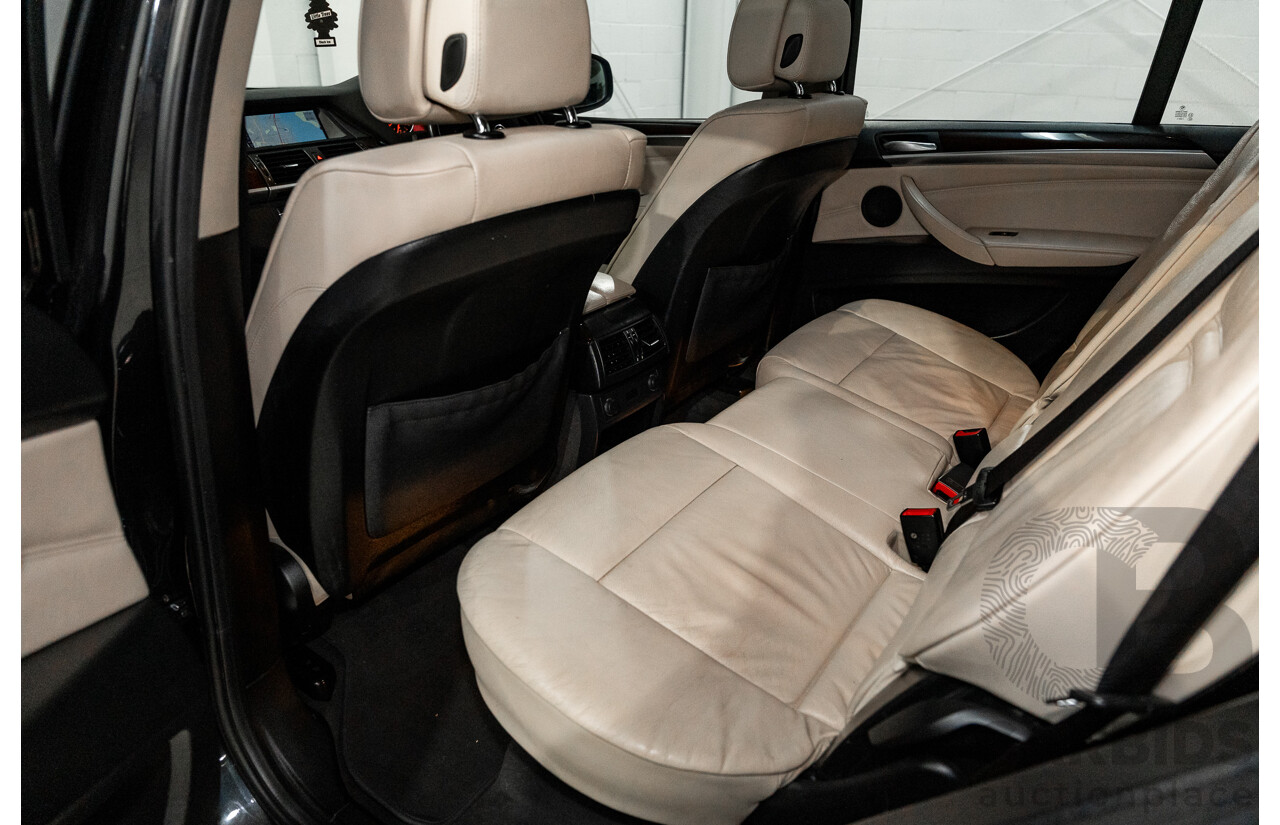 1/2012 BMW X5 Xdrive 35i E70 MY12 Upgrade 4d Wagon Black Turbo 3.0L - 7 Seater