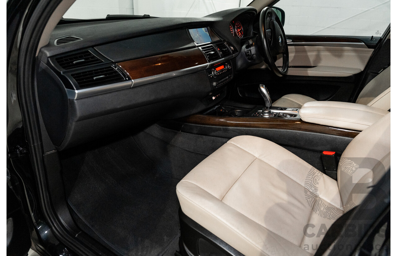 1/2012 BMW X5 Xdrive 35i E70 MY12 Upgrade 4d Wagon Black Turbo 3.0L - 7 Seater