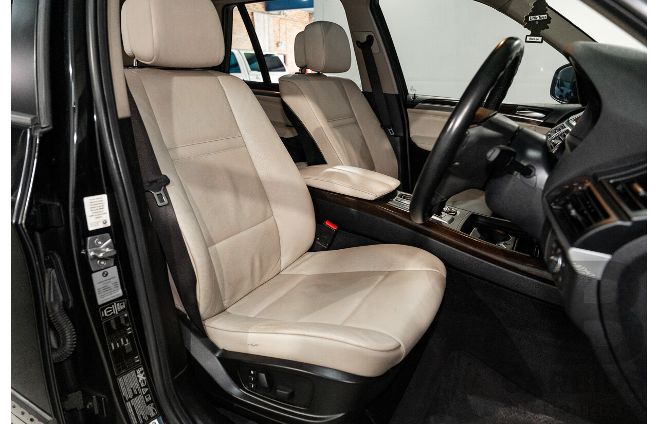 1/2012 BMW X5 Xdrive 35i E70 MY12 Upgrade 4d Wagon Black Turbo 3.0L - 7 Seater