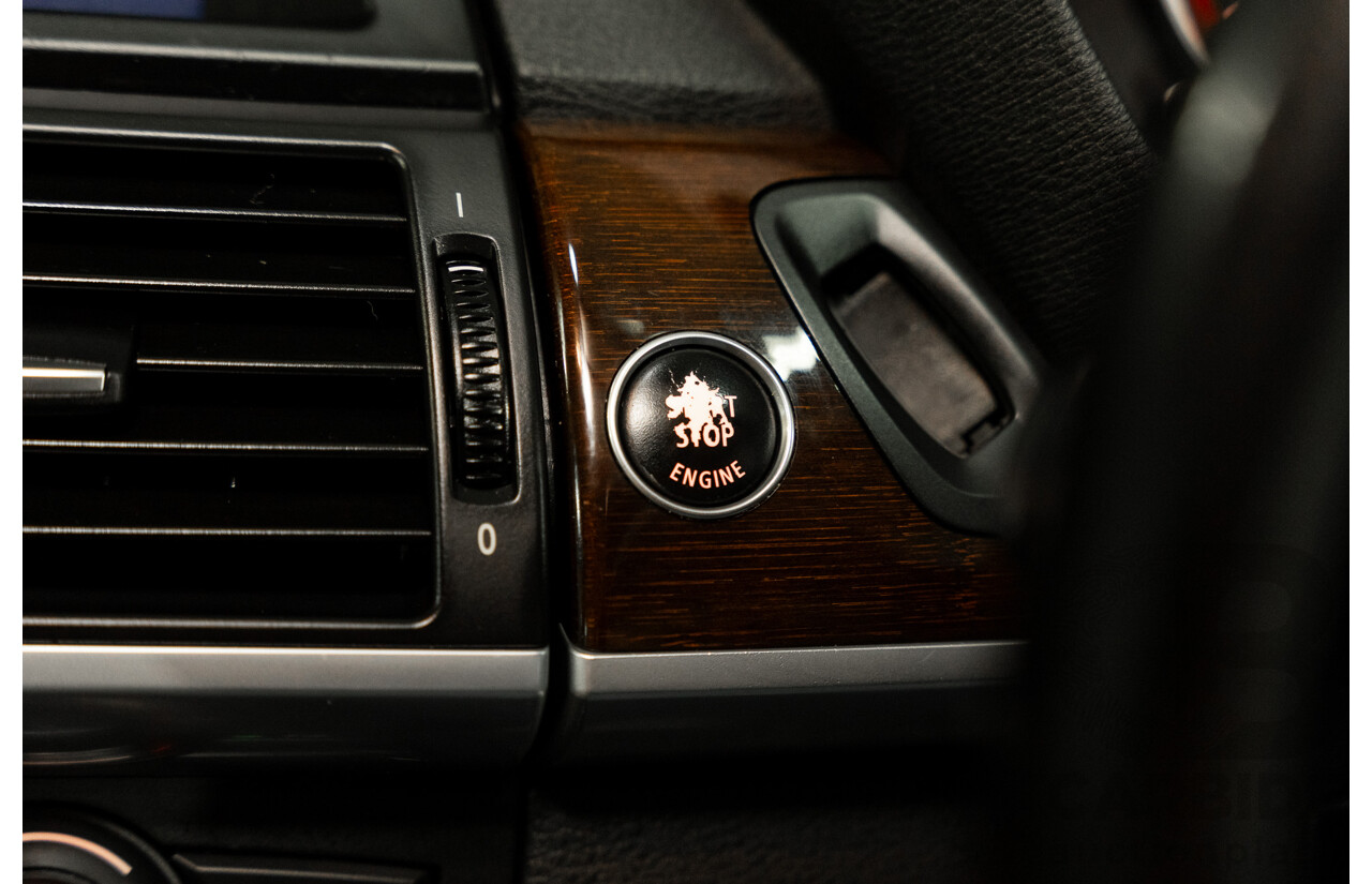 1/2012 BMW X5 Xdrive 35i E70 MY12 Upgrade 4d Wagon Black Turbo 3.0L - 7 Seater