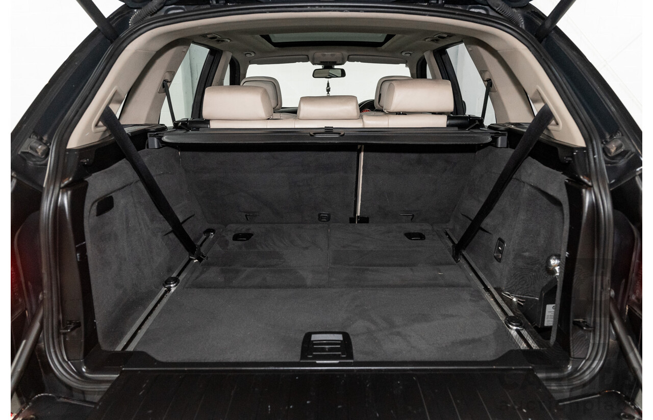 1/2012 BMW X5 Xdrive 35i E70 MY12 Upgrade 4d Wagon Black Turbo 3.0L - 7 Seater