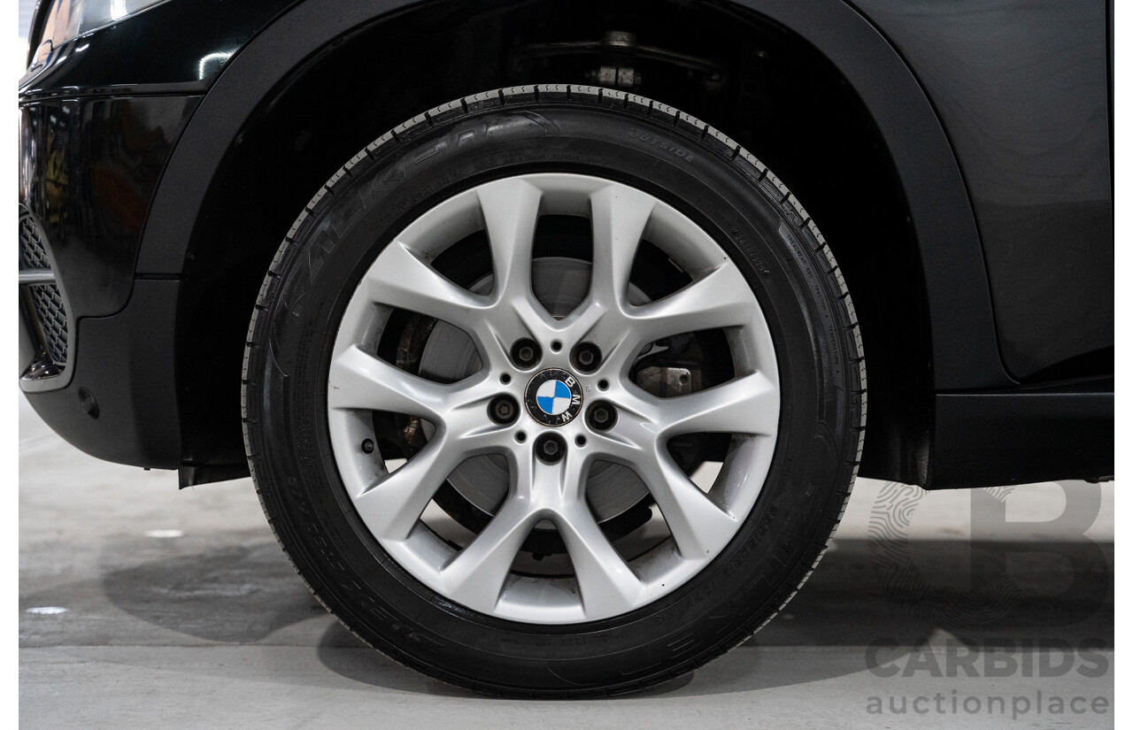 1/2012 BMW X5 Xdrive 35i E70 MY12 Upgrade 4d Wagon Black Turbo 3.0L - 7 Seater
