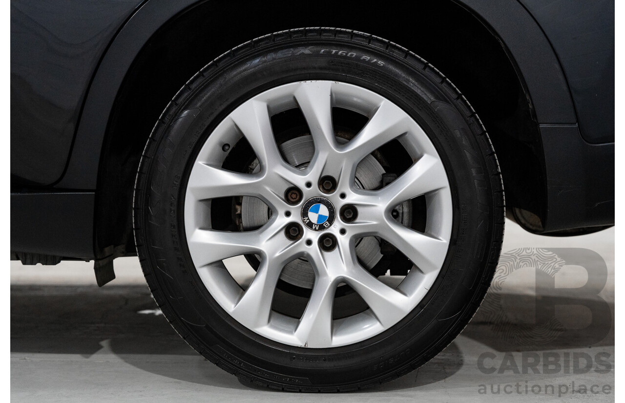 1/2012 BMW X5 Xdrive 35i E70 MY12 Upgrade 4d Wagon Black Turbo 3.0L - 7 Seater