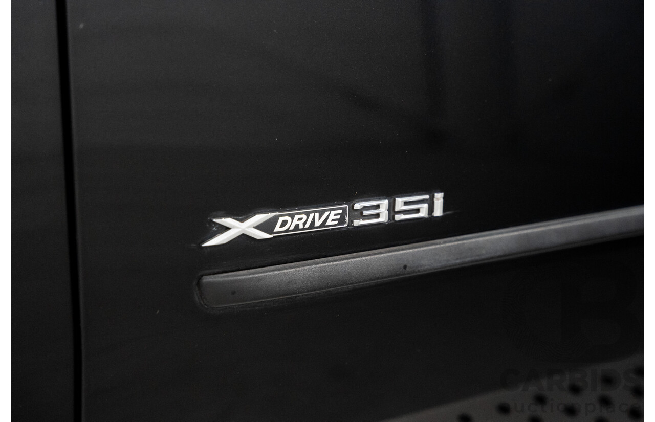 1/2012 BMW X5 Xdrive 35i E70 MY12 Upgrade 4d Wagon Black Turbo 3.0L - 7 Seater