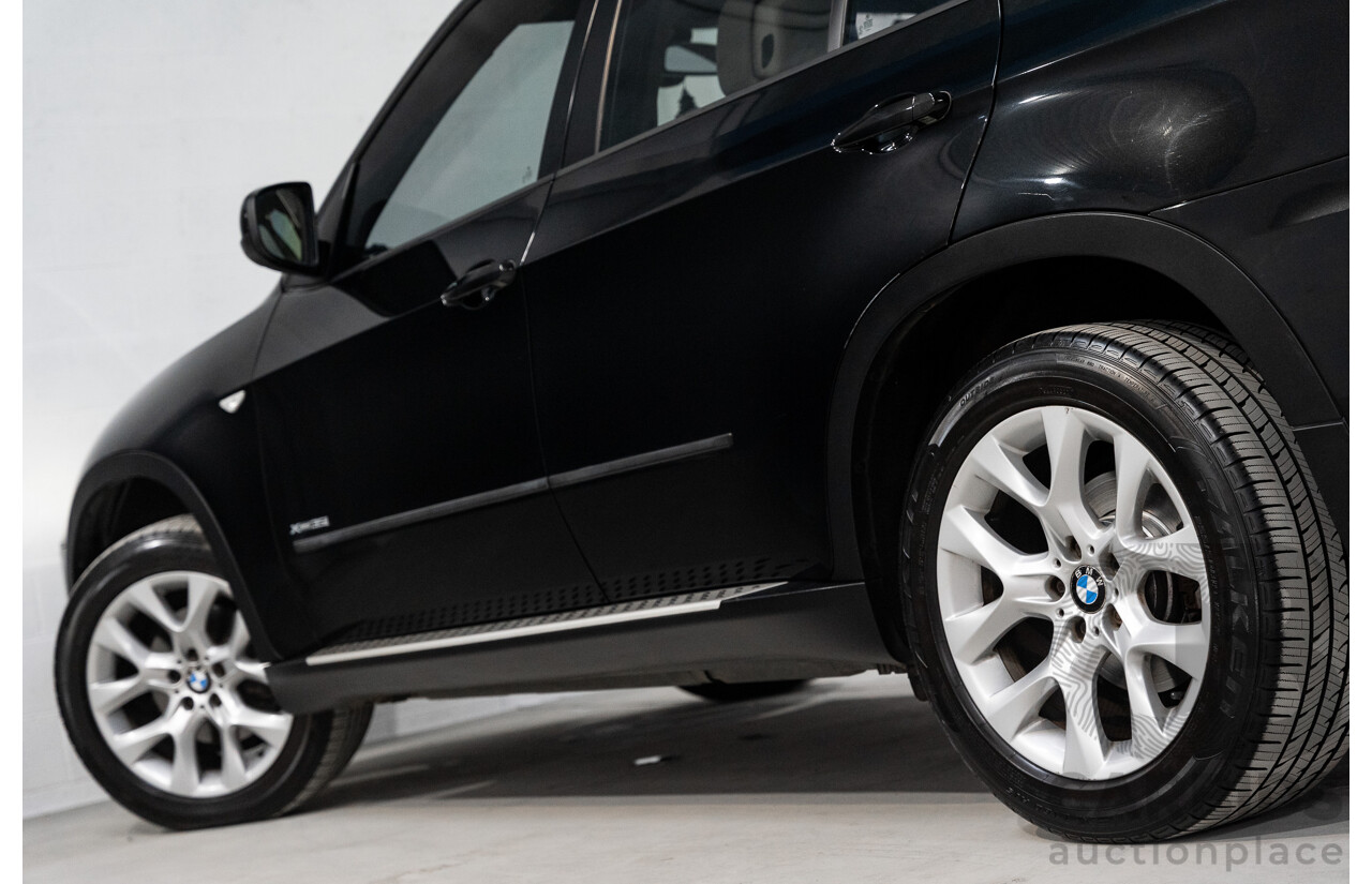 1/2012 BMW X5 Xdrive 35i E70 MY12 Upgrade 4d Wagon Black Turbo 3.0L - 7 Seater