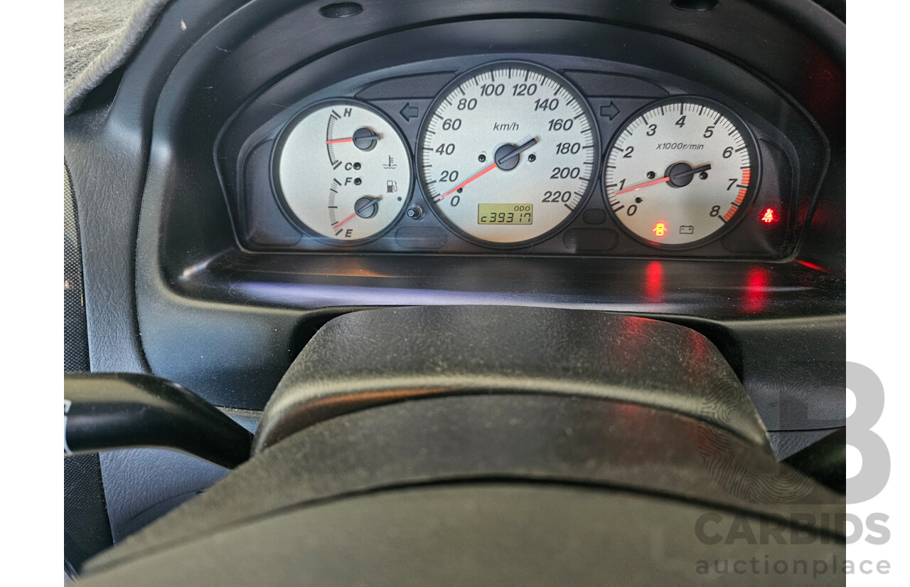 9/2002 Mazda 323 Protege SP20  4d Sedan Black 2.0L