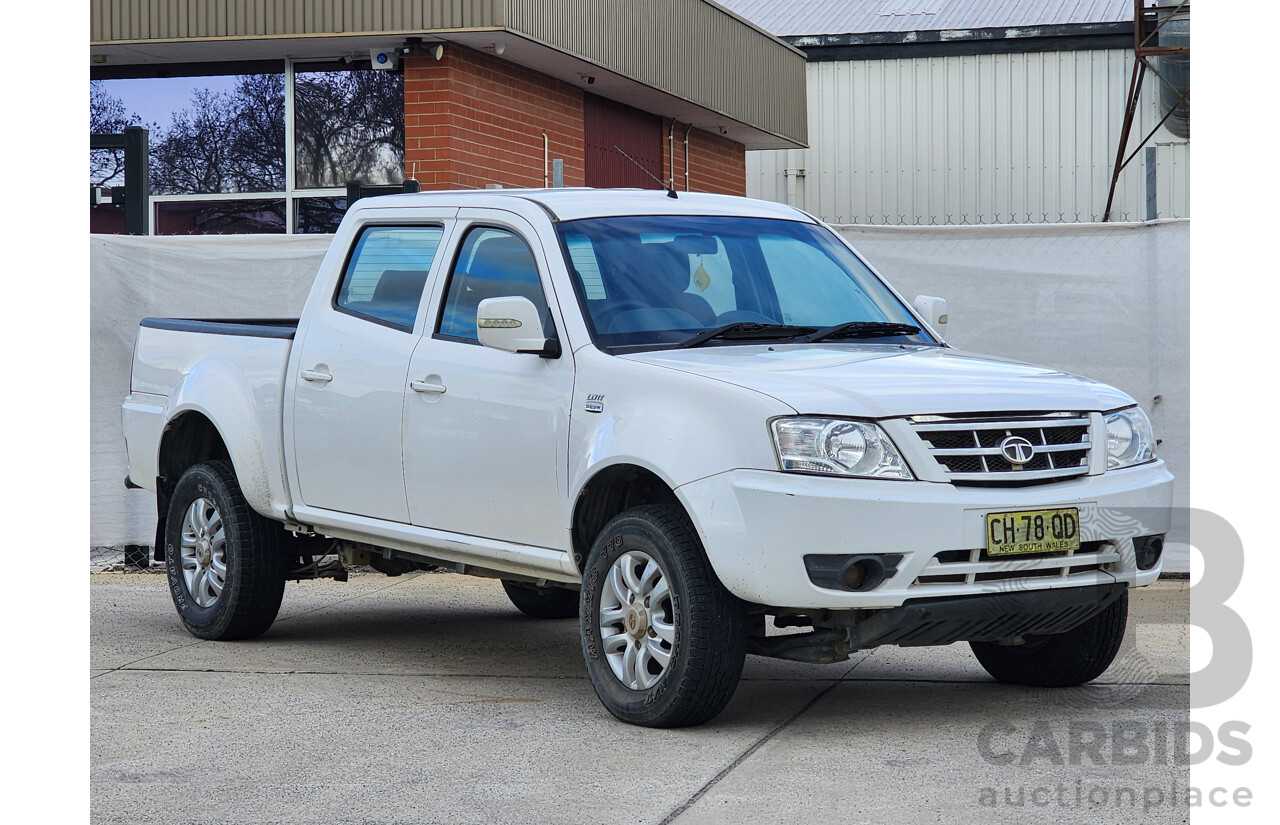 09/2014 Tata Xenon (4x2) RWD  Dual Cab Utility White 2.2L