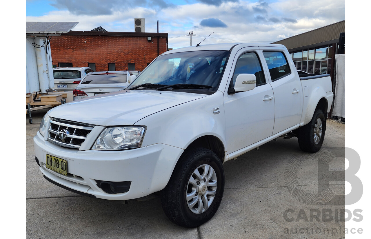 09/2014 Tata Xenon (4x2) RWD  Dual Cab Utility White 2.2L