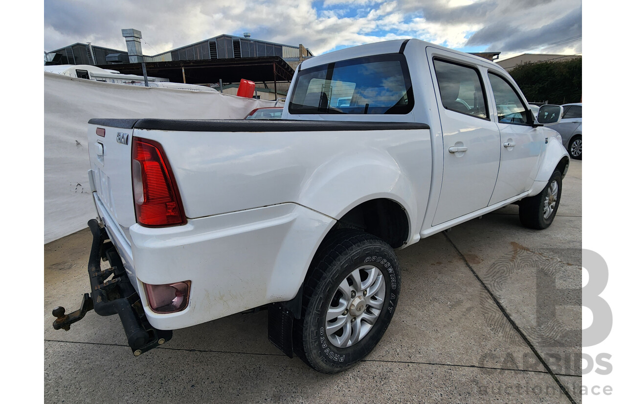 09/2014 Tata Xenon (4x2) RWD  Dual Cab Utility White 2.2L