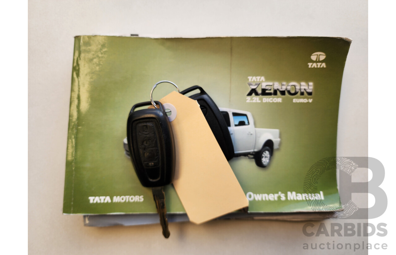 09/2014 Tata Xenon (4x2) RWD  Dual Cab Utility White 2.2L