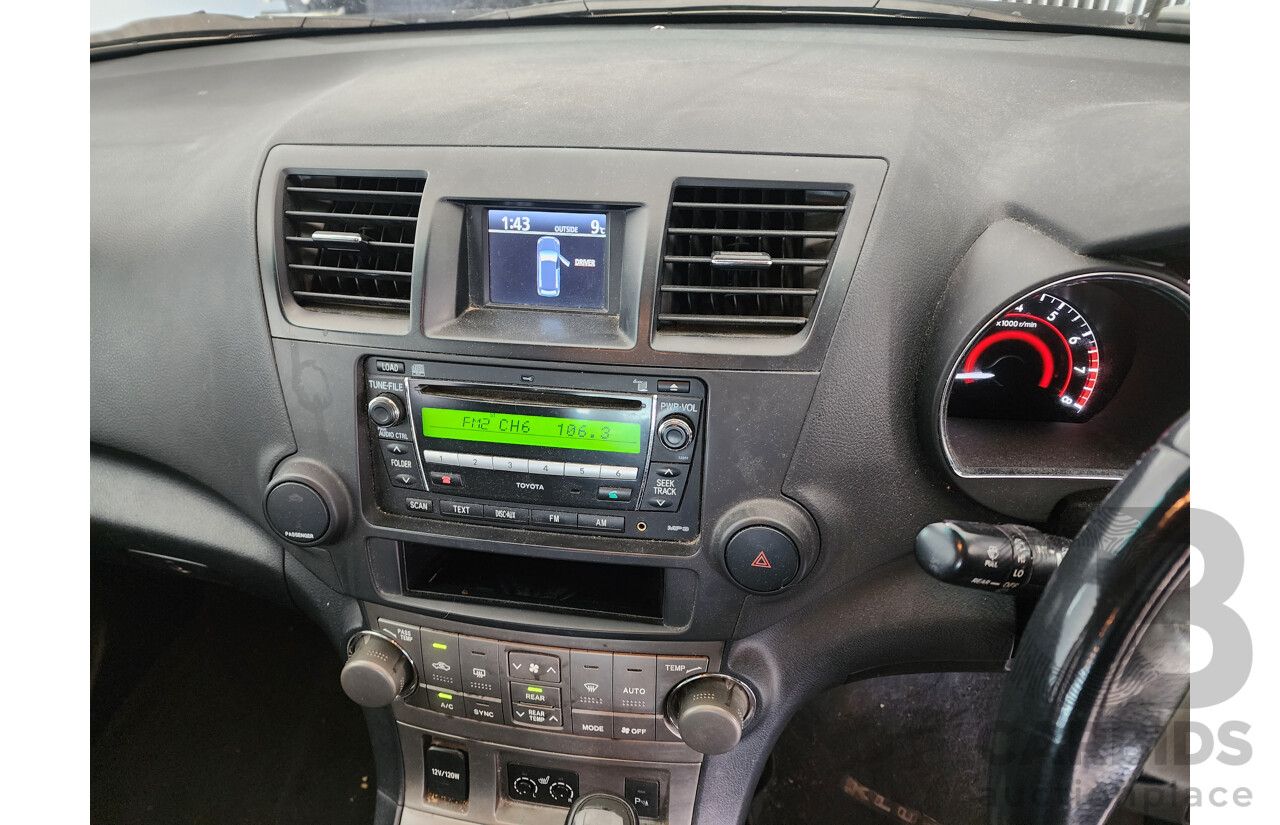 03/2008 Toyota Kluger KX-S (FWD) FWD GSU40R 4D Wagon White 3.5L