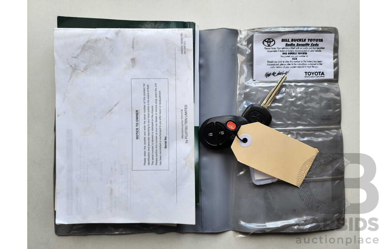 03/2008 Toyota Kluger KX-S (FWD) FWD GSU40R 4D Wagon White 3.5L