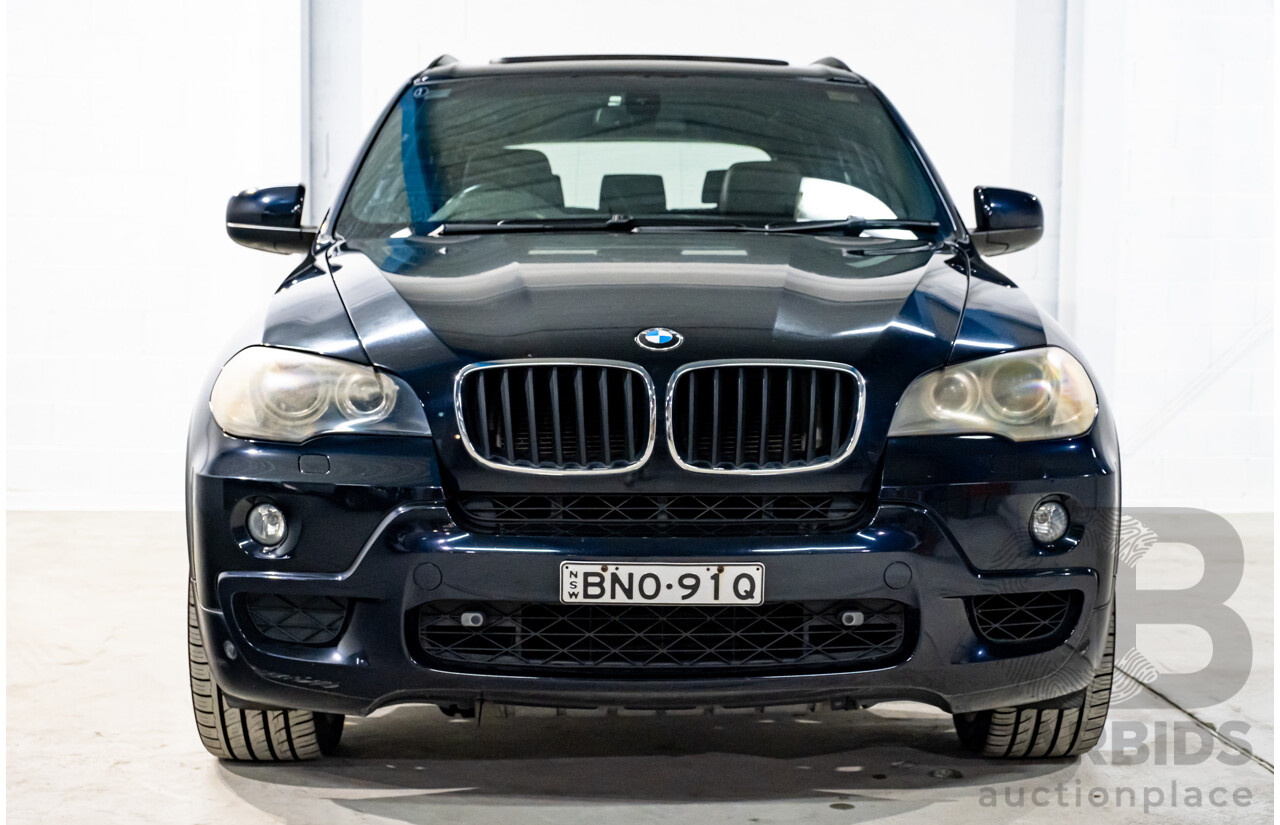 1/2010 Bmw X5 Xdrive 30d Executive (4x4) E70 MY09 4d Wagon Black Turbo Diesel 3.0L