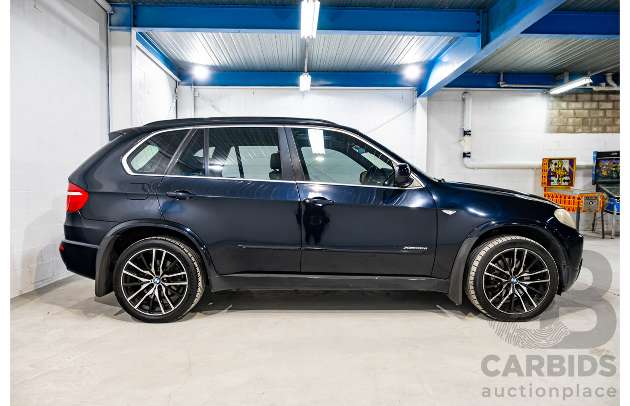 1/2010 Bmw X5 Xdrive 30d Executive (4x4) E70 MY09 4d Wagon Black Turbo Diesel 3.0L