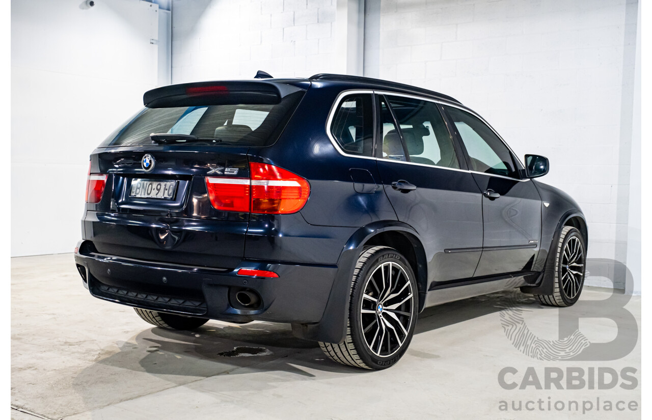 1/2010 Bmw X5 Xdrive 30d Executive (4x4) E70 MY09 4d Wagon Black Turbo Diesel 3.0L