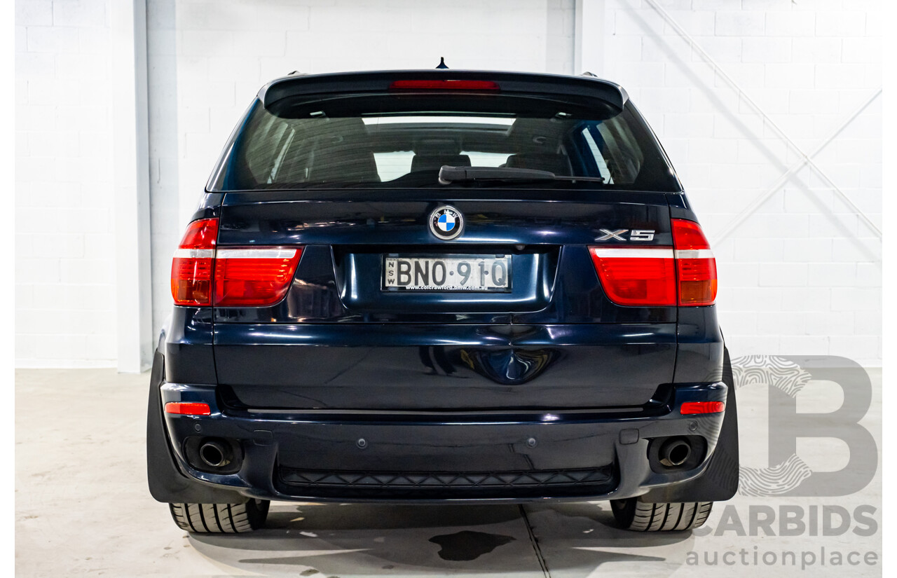 1/2010 Bmw X5 Xdrive 30d Executive (4x4) E70 MY09 4d Wagon Black Turbo Diesel 3.0L
