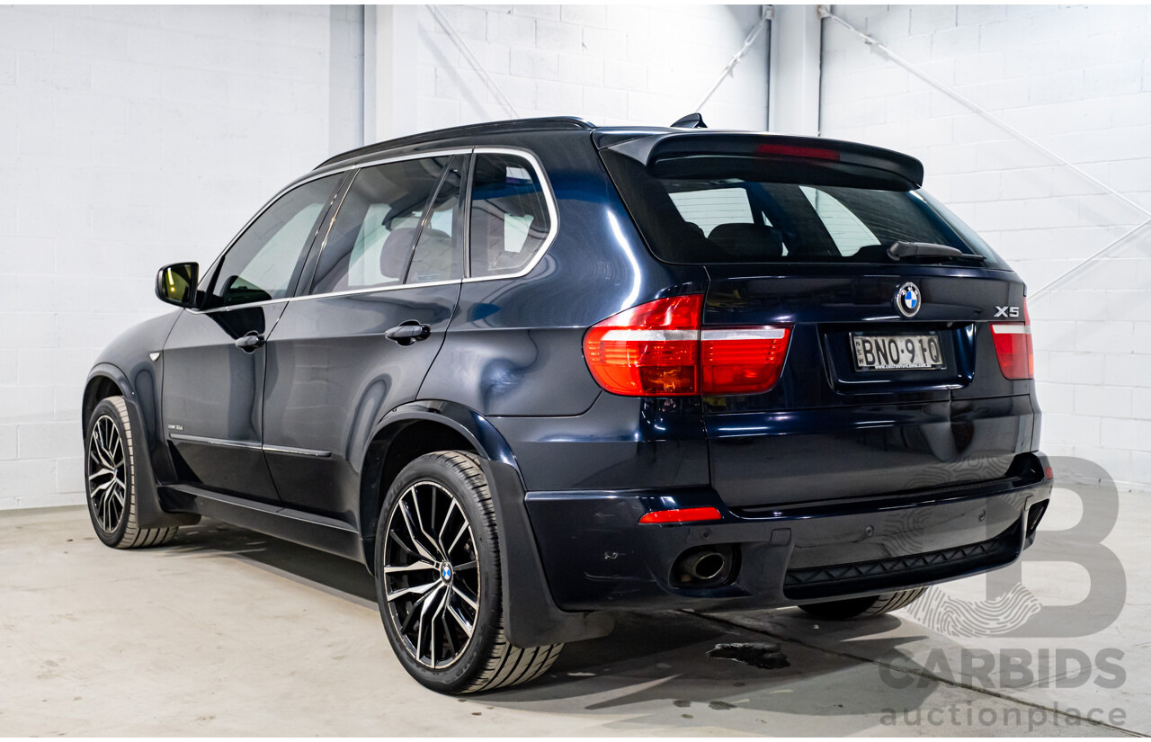 1/2010 Bmw X5 Xdrive 30d Executive (4x4) E70 MY09 4d Wagon Black Turbo Diesel 3.0L