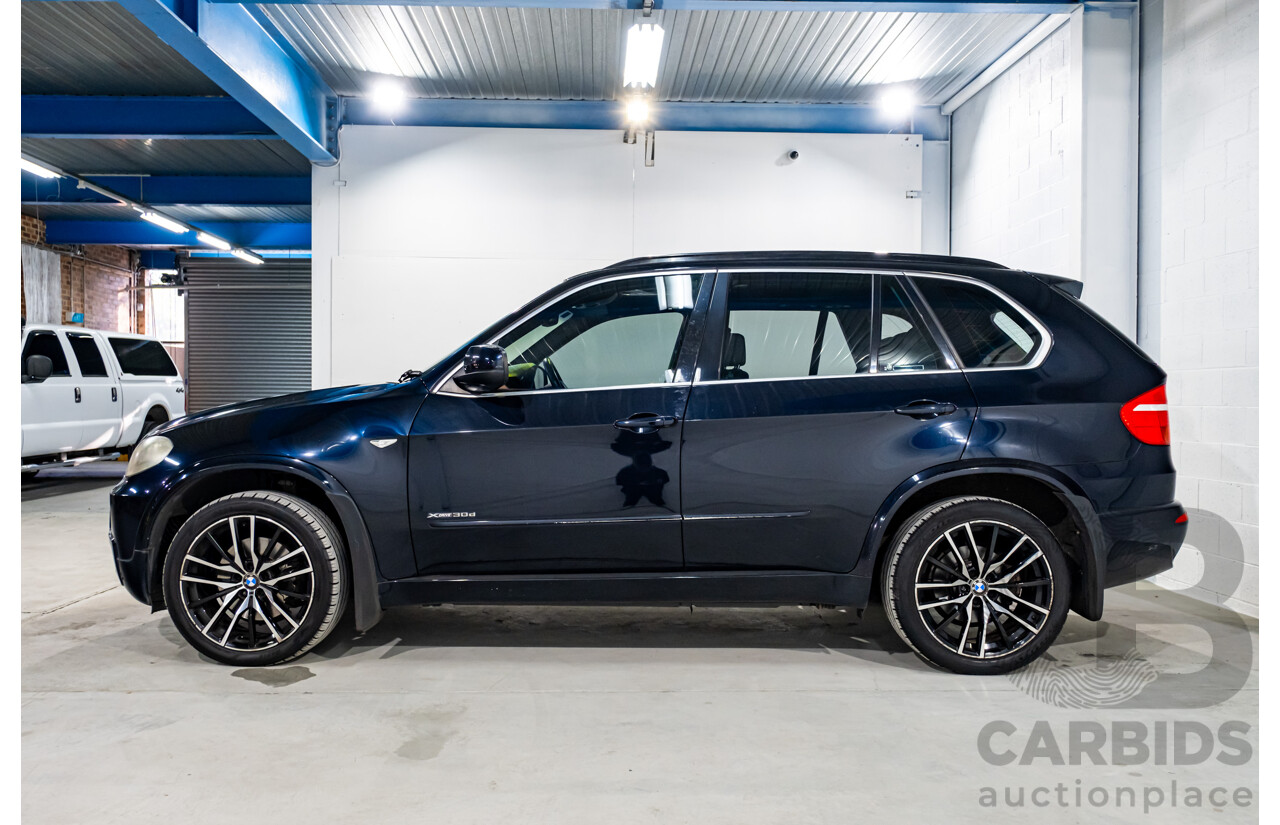 1/2010 Bmw X5 Xdrive 30d Executive (4x4) E70 MY09 4d Wagon Black Turbo Diesel 3.0L