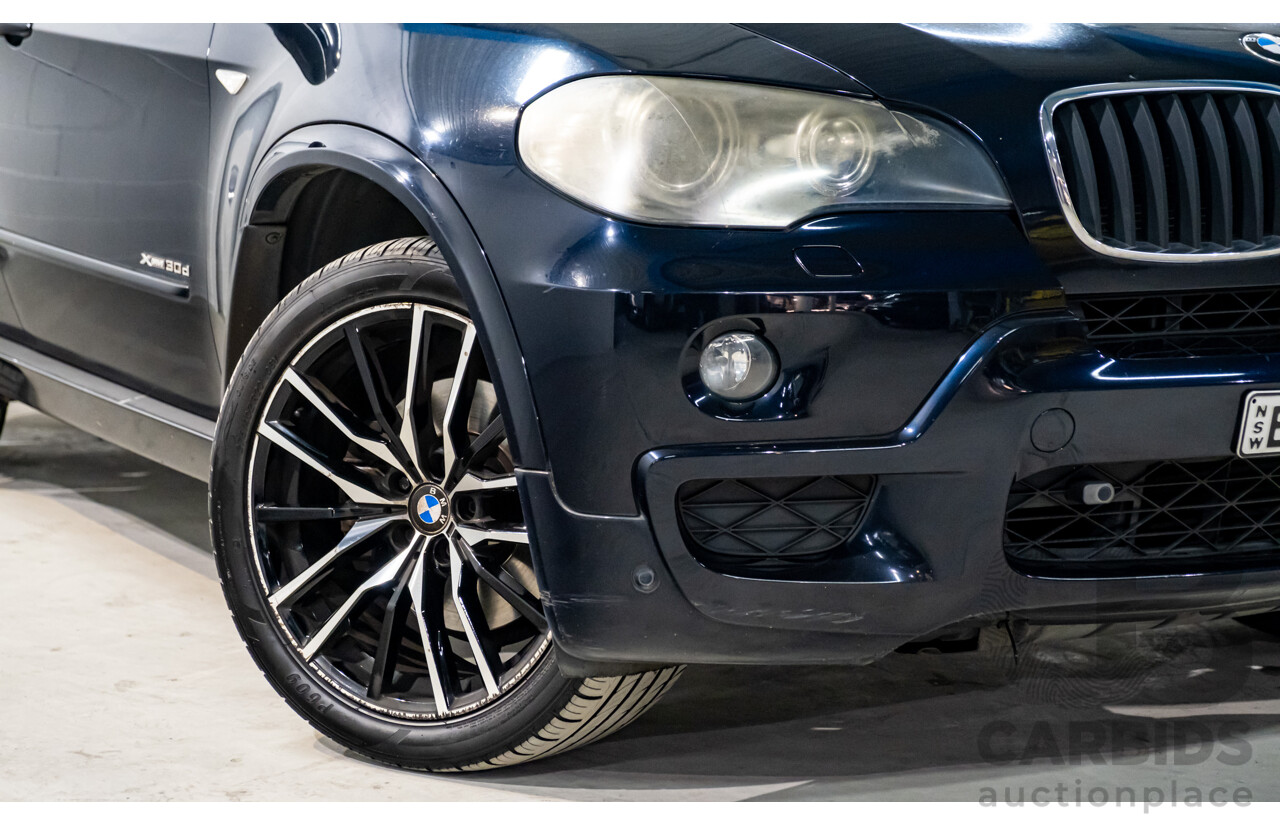 1/2010 Bmw X5 Xdrive 30d Executive (4x4) E70 MY09 4d Wagon Black Turbo Diesel 3.0L