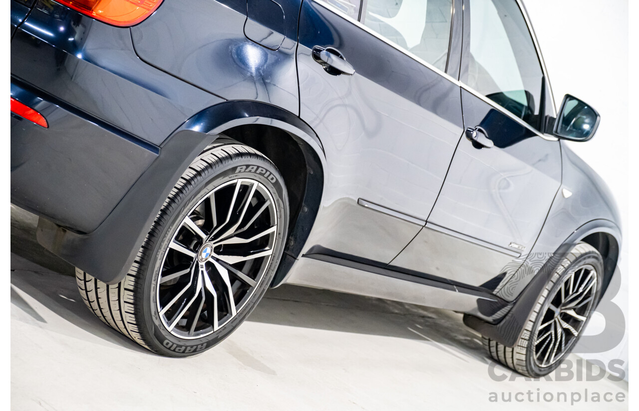 1/2010 Bmw X5 Xdrive 30d Executive (4x4) E70 MY09 4d Wagon Black Turbo Diesel 3.0L