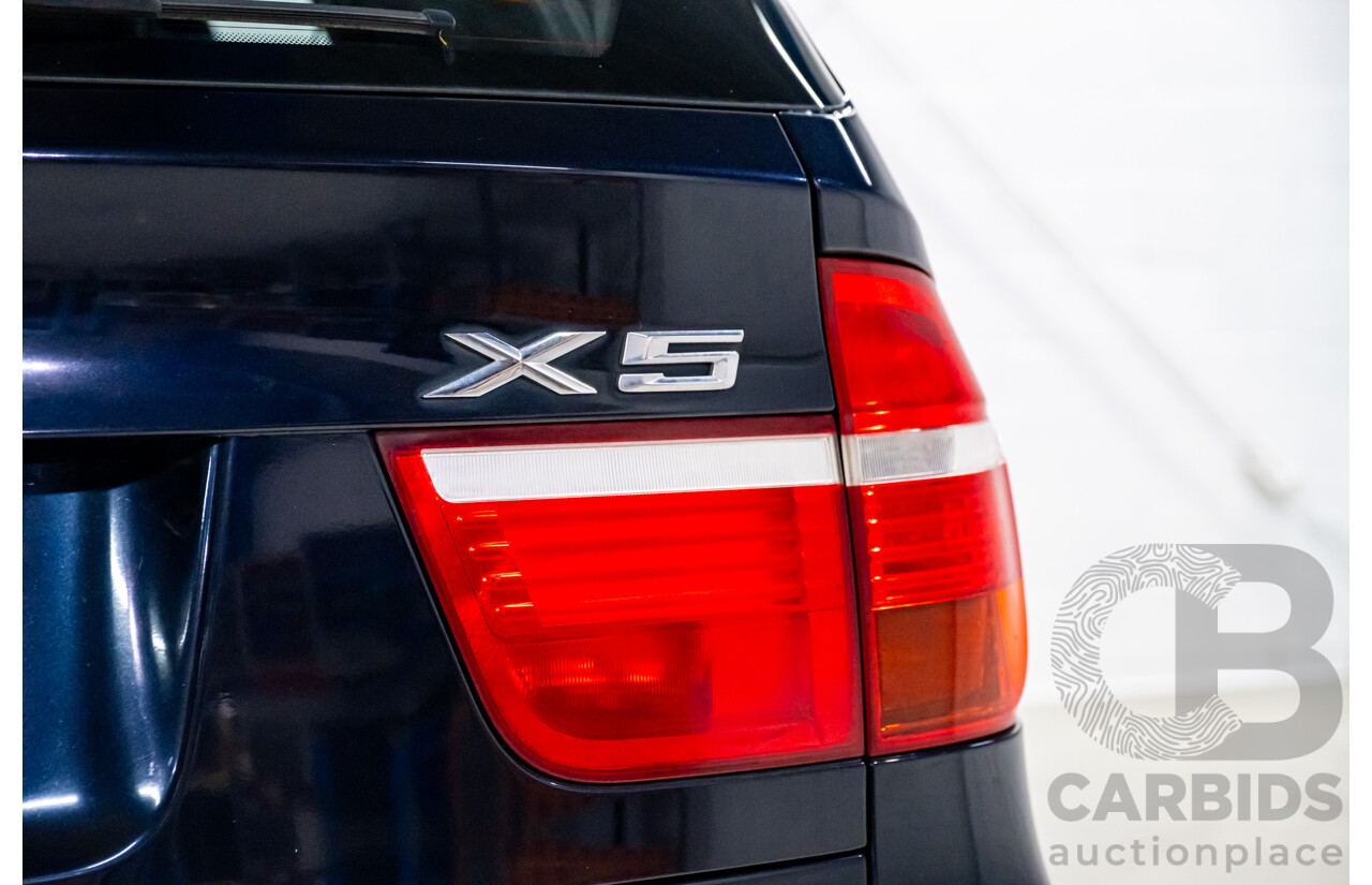 1/2010 Bmw X5 Xdrive 30d Executive (4x4) E70 MY09 4d Wagon Black Turbo Diesel 3.0L