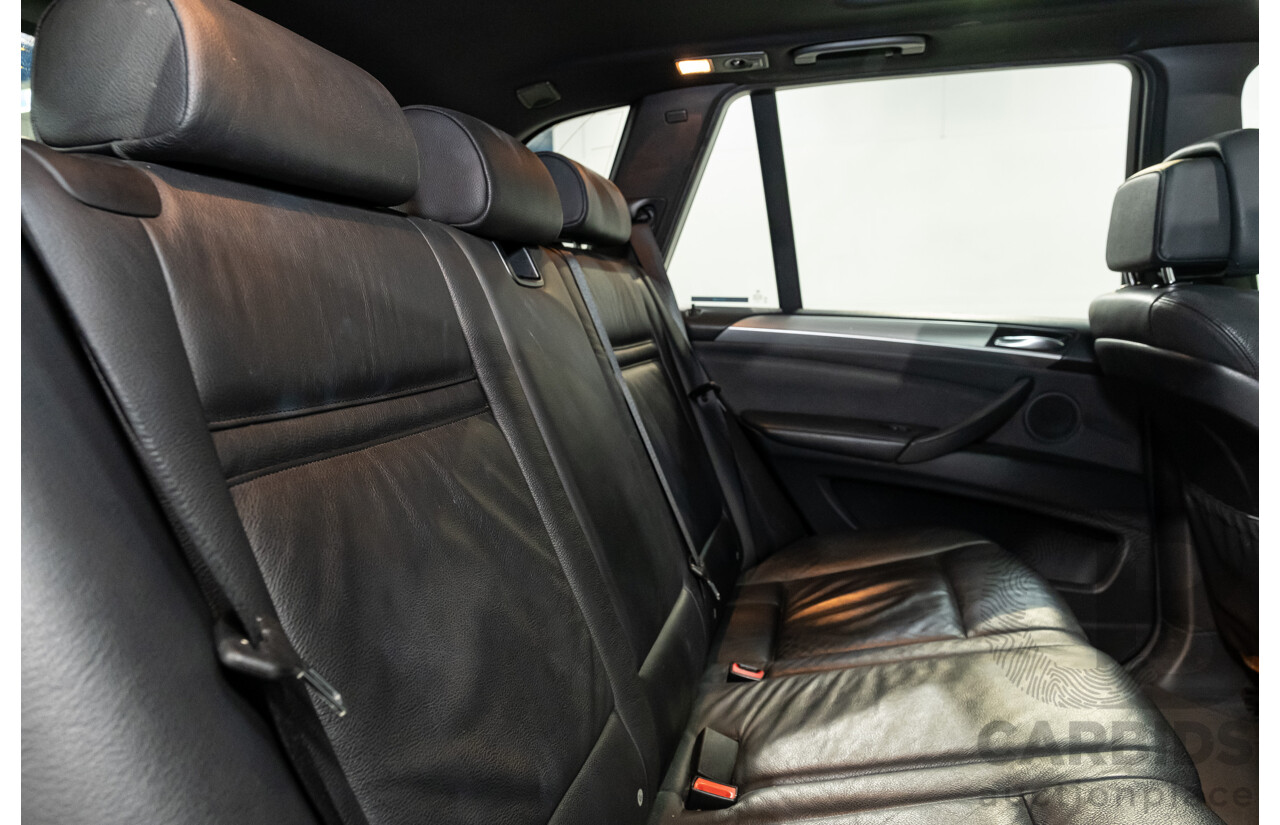 1/2010 Bmw X5 Xdrive 30d Executive (4x4) E70 MY09 4d Wagon Black Turbo Diesel 3.0L